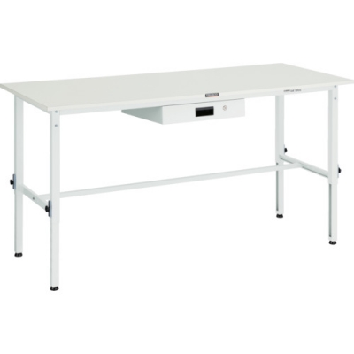 日本中山TRUSCO__RAEM-1500UDK1W__RAEM型高度調節工作臺1500X750薄型帶單級抽屜的白色顏色